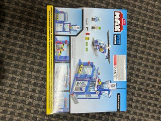 Conjunto Construção Zuru Max Polícia 321 Pcs Novo