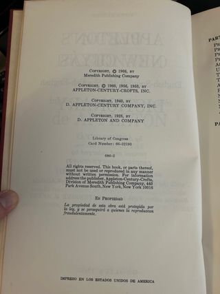 Diccionario ingles español