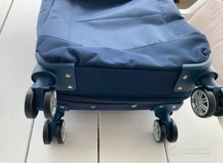 Trolley Mandarina Duck Azul