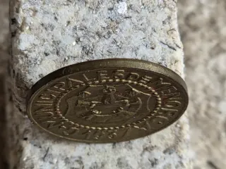 Moneda 25cts Menorca Guerra Civil 1937 S.C.