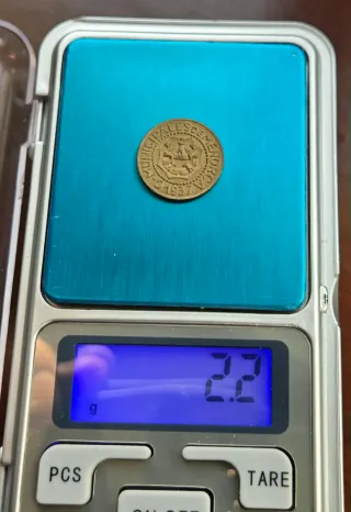 Moneda 25cts Menorca Guerra Civil 1937 S.C.