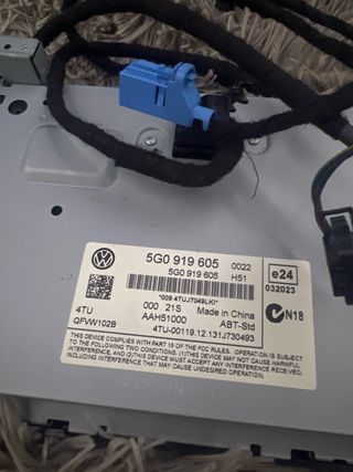 Pantalla Radio Golf 6 y 7.5