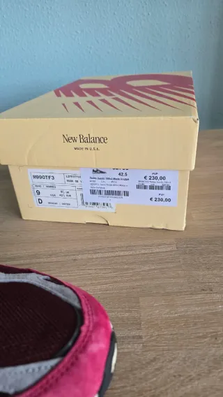 New Balance 990v3 Teddy Santis M990TF3 T42.5