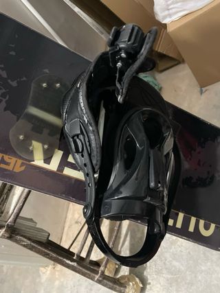 Tabla de Snowboard con Fijaciones