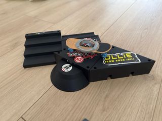 Lote de rampas y skateboards