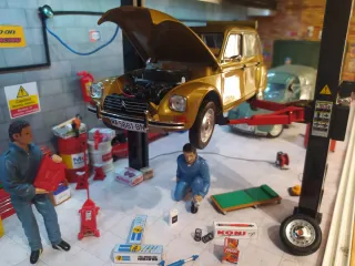 Maqueta Citroën Dyane 1:18