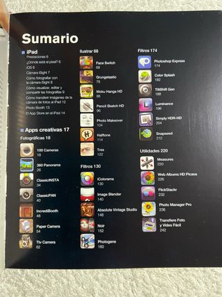 iPad aplicaciones en fotografía
