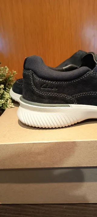 Zapatos Clarks Donaway Free Azul Marino Talla 41