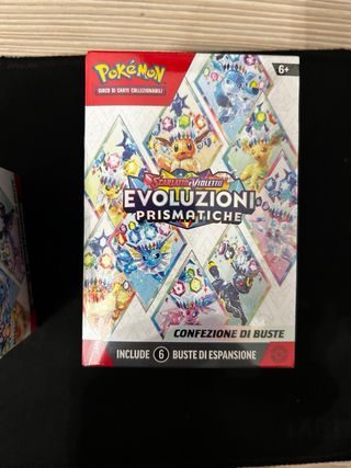 Bundle carte Pokemon Evoluzioni Prismatiche
