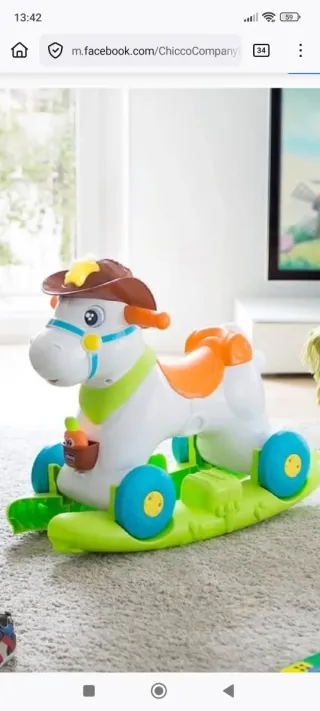 Correpasillos/Balancín Caballo Infantil