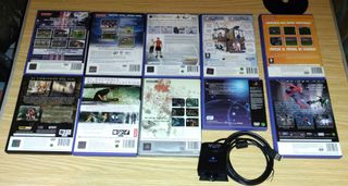 Lote de videojuegos PS2 + Eye Toy Playstation 2