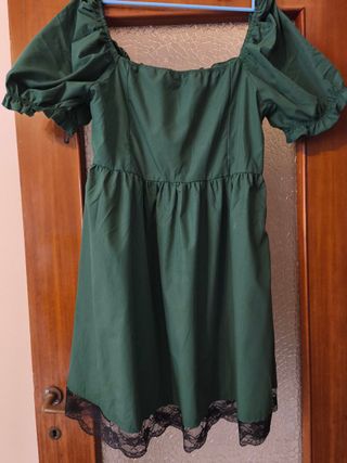 Abiti bustino arricciato con manica a sbuffo