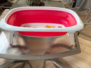 Bañera de viaje plegable para bebé