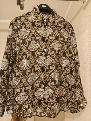 Blusa Italy Talla L Estampada