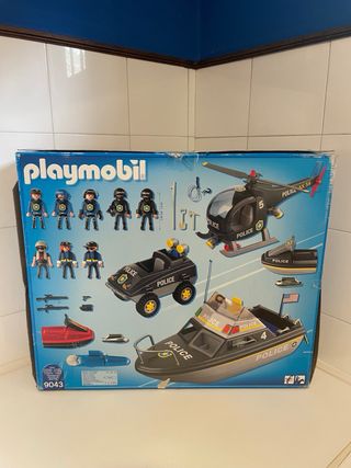 Playmobil City Action 9043 Vehículos Policía