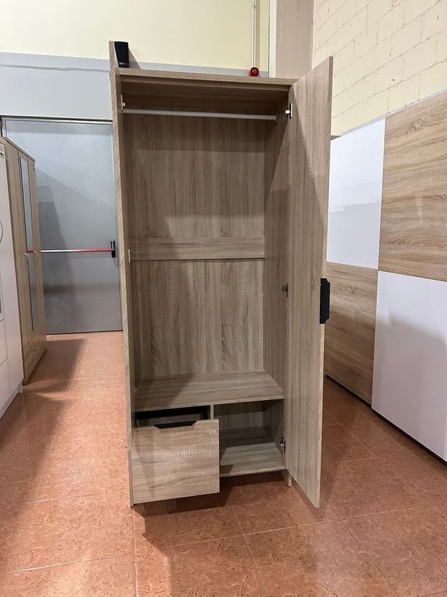 Armario 2 puertas con espejo 80cm OFERTA!!