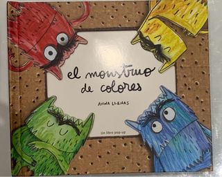 El Monstruo de Colores, un libro pop-up