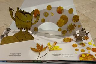 El Monstruo de Colores, un libro pop-up