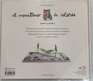 El Monstruo de Colores, un libro pop-up