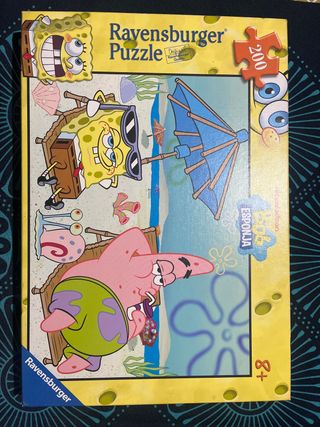 Puzzle Bob Esponja Ravensburger 200 piezas