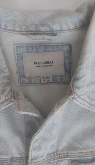 Cazadora Vaquera Pull&Bear Talla M