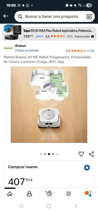 iRobot Braava Jet m6 Friega Suelos