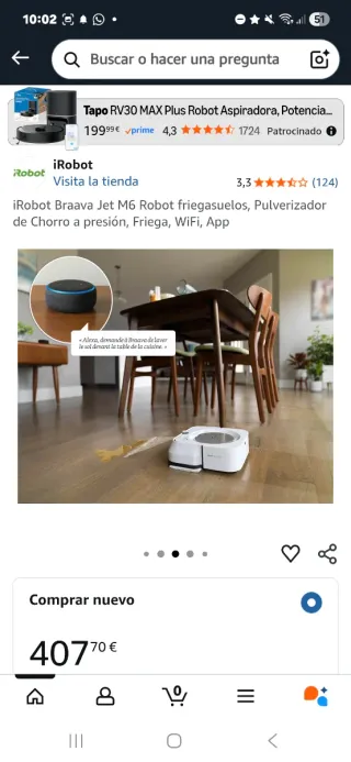 iRobot Braava Jet m6 Friega Suelos