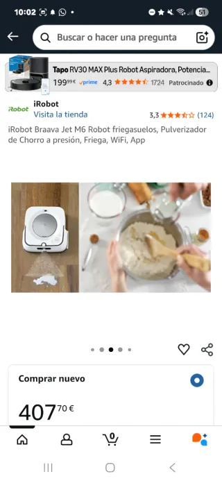 iRobot Braava Jet m6 Friega Suelos