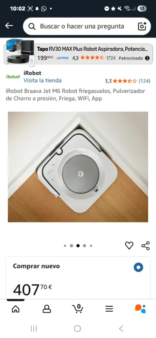 iRobot Braava Jet m6 Friega Suelos