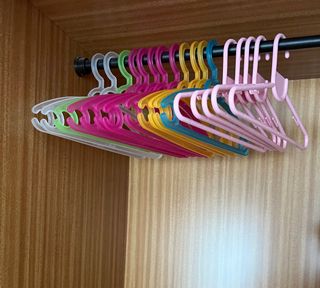 17 Cabides Roupa Criança Multicolor