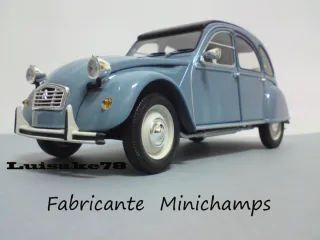 Maqueta Citroën 2CV Escala 1:18
