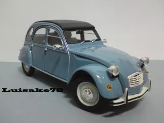Maqueta Citroën 2CV Escala 1:18
