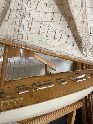 Maqueta velero madera 1,60m