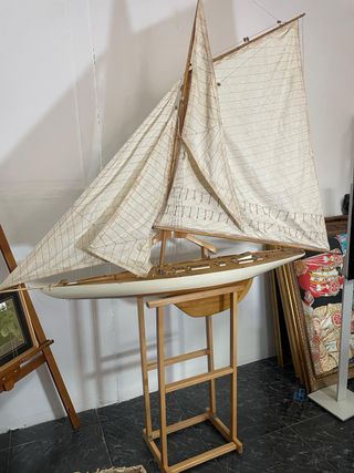 Maqueta velero madera 1,60m