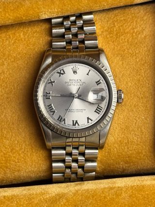 Rolex Datejust 36mm 16220 1989 Esfera Romana