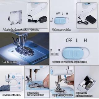 Máquina de coser eléctrica SM-505A