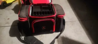 Mochila Fitness Negra y Roja