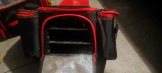 Mochila Fitness Negra y Roja