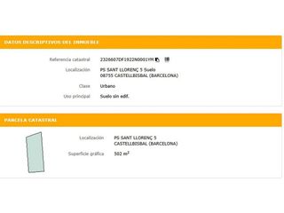 Terreno en venta en Castellbisbal