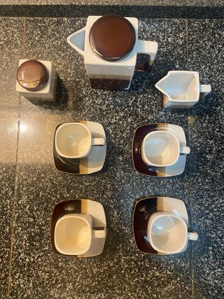 Juego de café de cerámica