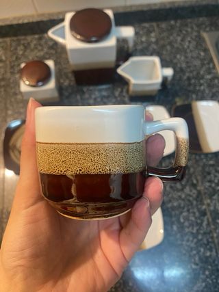 Juego de café de cerámica