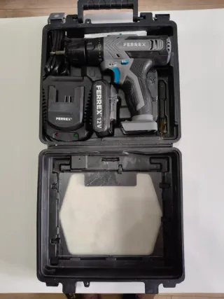 Taladro Ferrex 12V Inalámbrico con Cargador