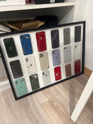 Cuadro Decorativo de iPhones