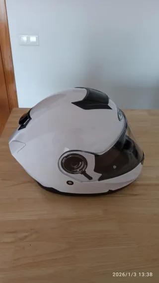 Casco de moto SHIRO blanco