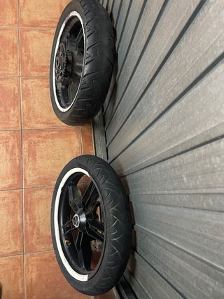 Ruedas Supermotard 49cc Completas