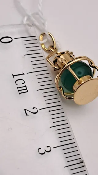 Colgante Oro 18k Vintage crisopas