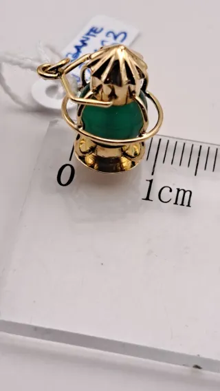 Colgante Oro 18k Vintage crisopas