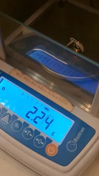 Colgante Oro 18k Vintage crisopas