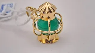 Colgante Oro 18k Vintage crisopas