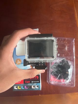 Cámara deportiva Full HD sumergible 30M